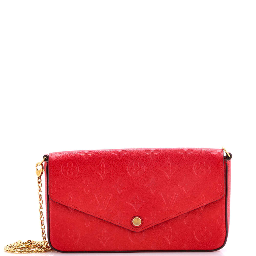 Louis Vuitton Felicie Pochette Monogram Empreinte Leather